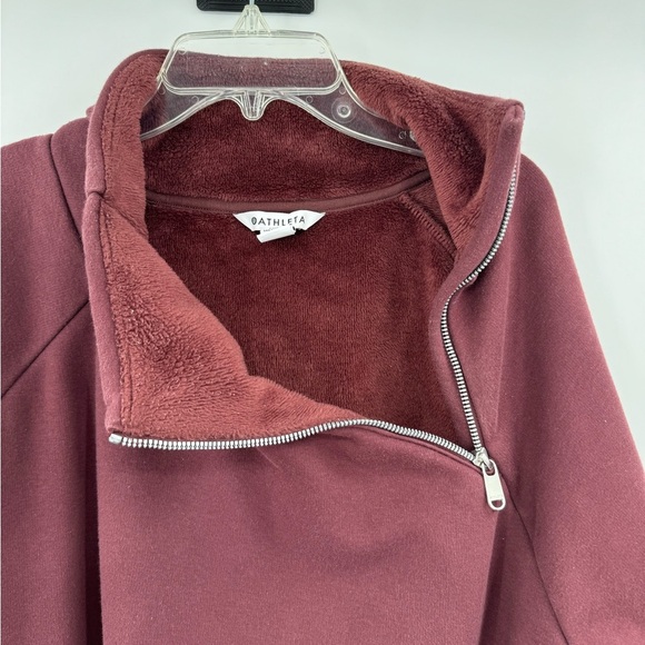 Athleta Cozy Karma Asymetrical pullover-Size 1X - Picture 8 of 8